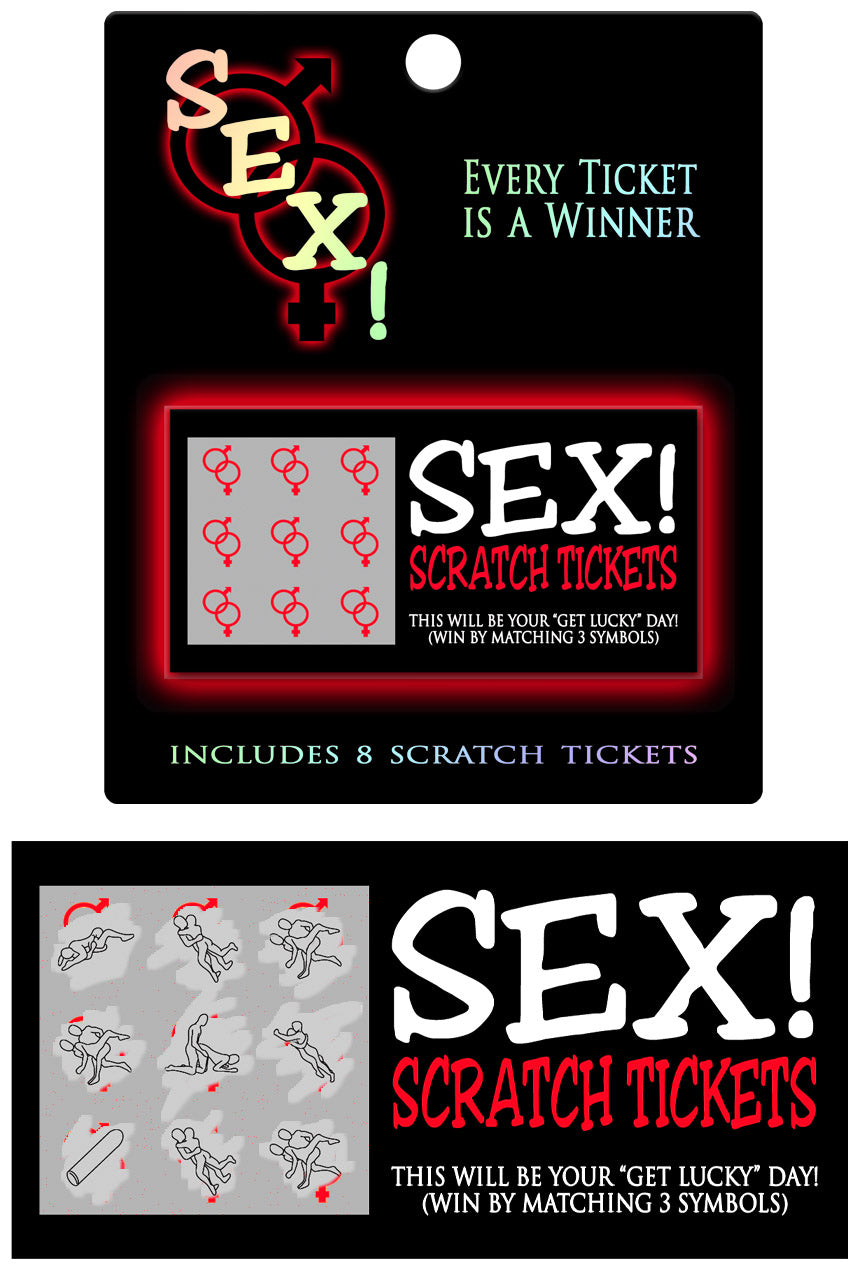 SEX! BIGLIETTI GRATTA E VINCI